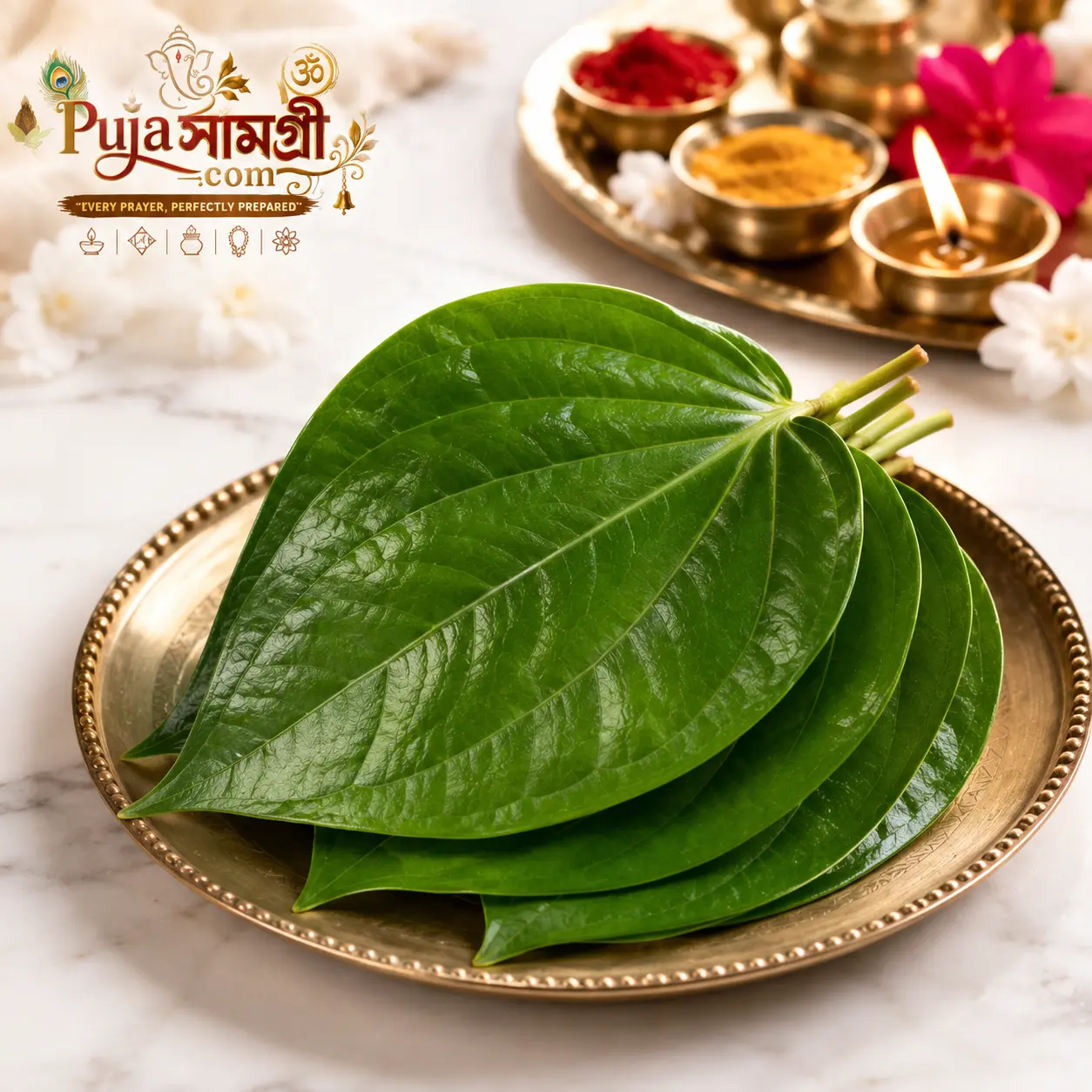 Fresh Paan Patta (Betel Leaves) for Puja | Premium Quality | PujaSamagrii