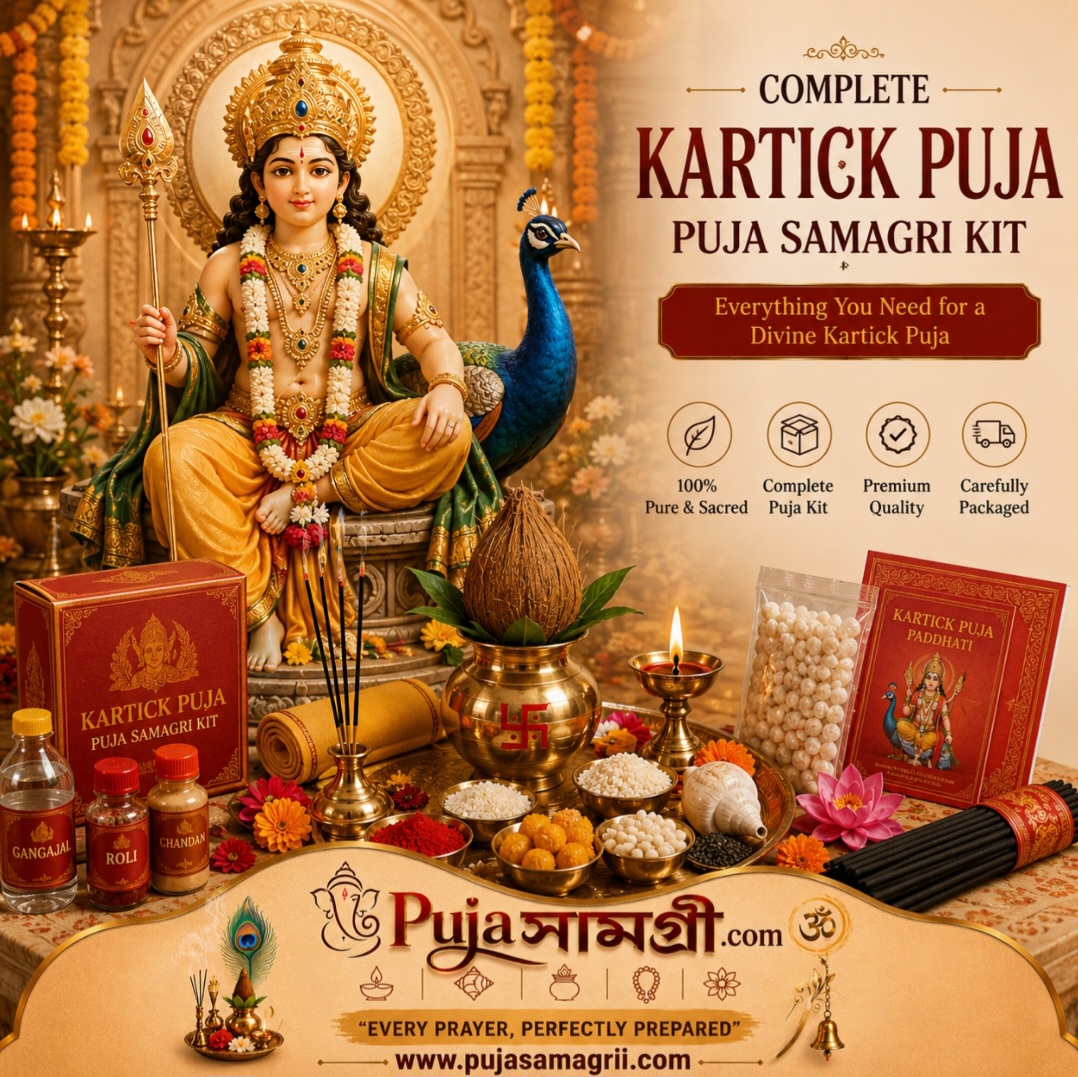 Kartick Puja Samagri Kit Online | Complete Puja Items | PujaSamagrii